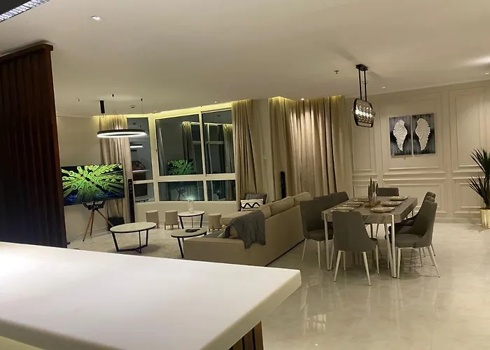 شقة فاخرة Vip مطلة على البحر برج المسارات